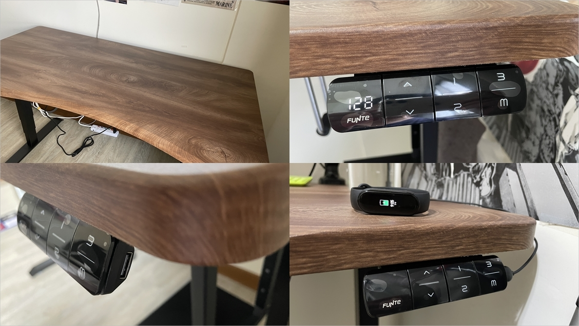 開箱 Funte電動升降桌評價，為什麼買Funte升降桌？整線記錄。