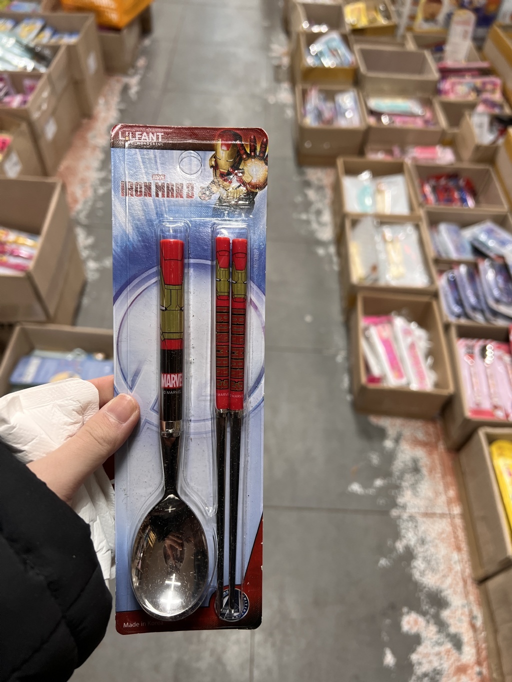 韓國日用品代購 鋼鐵人環保餐具