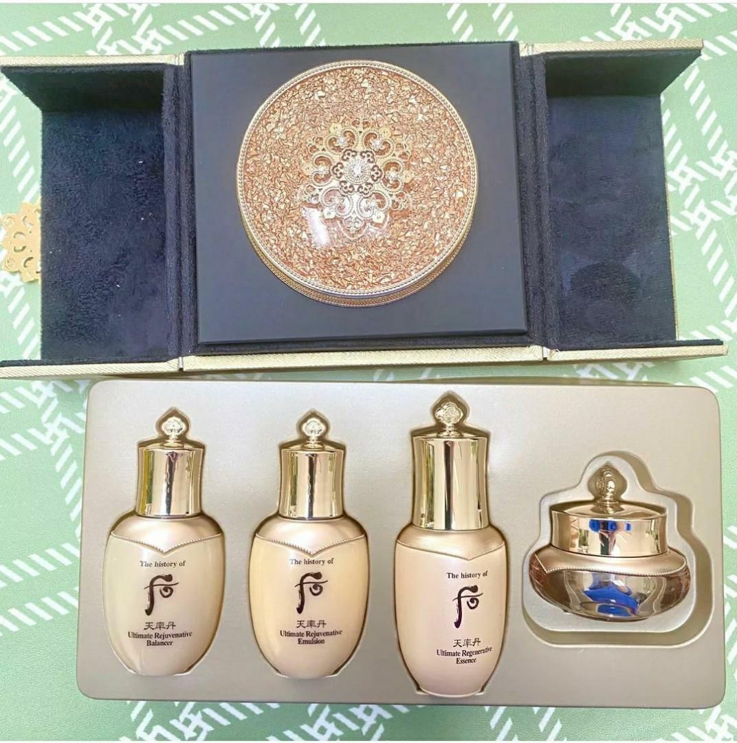 韓國直送 后 天率丹和率奢華精萃氣墊粉底套裝