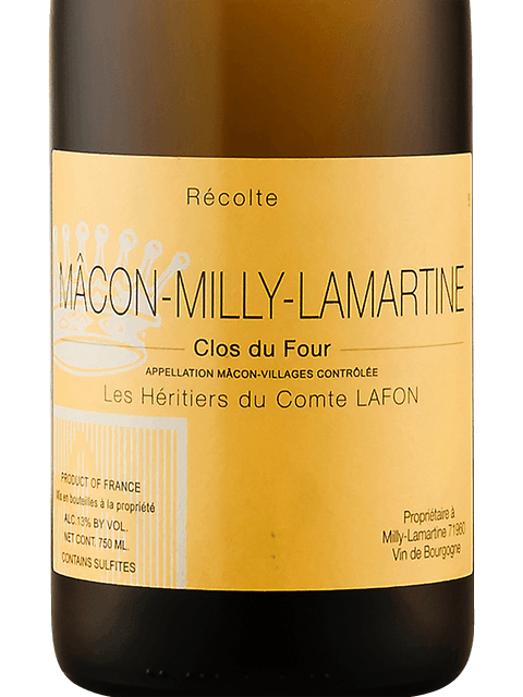 Heritiers du Comte Lafon Macon Milly Lamartine Clos du Four 2023 (1500ml)