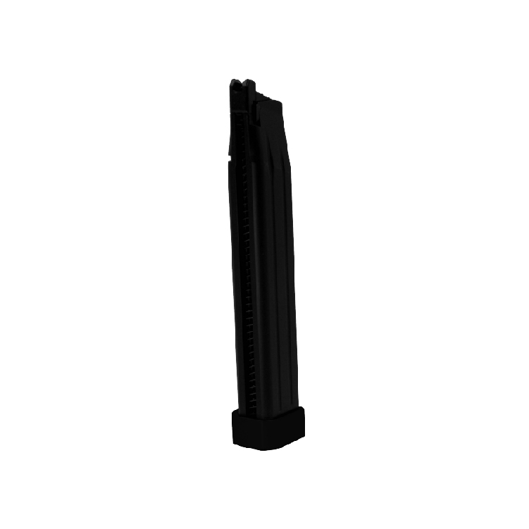 Aluminum Gas magazine for TM, AW, WE, KJW, Army Armory series Hi-Capa pistols - 43rds