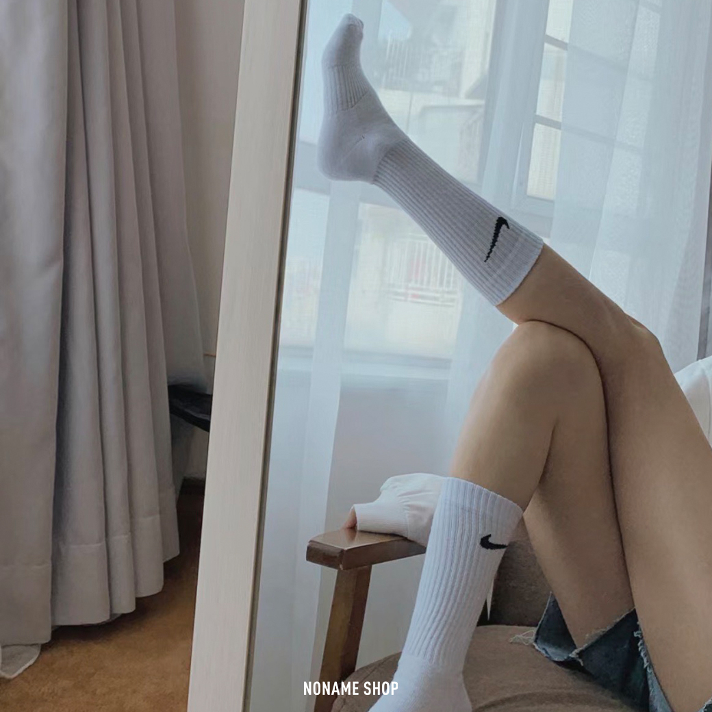 NIKE 基本款 經典 小勾 長襪 襪子