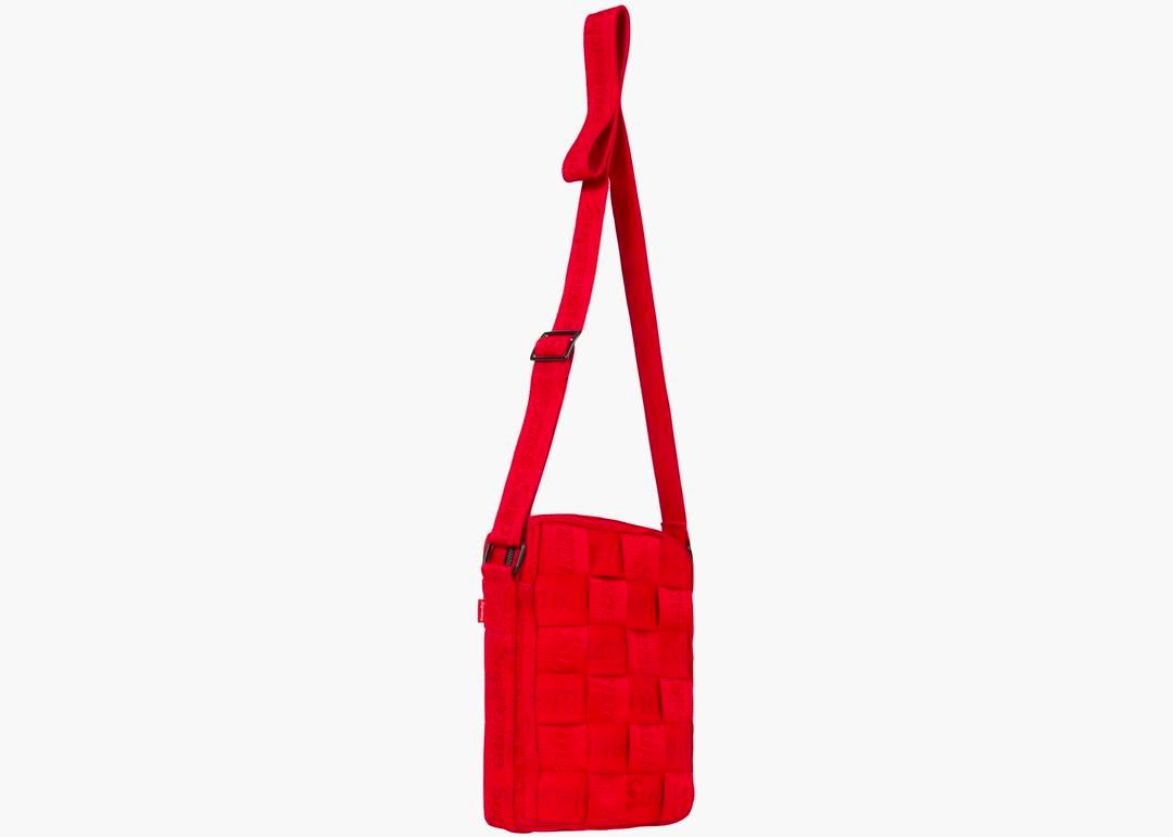 Supreme Woven Shoulder Bag "RED" 編織 小包 側背包 紅色 SS23B28-RD [台灣現貨]