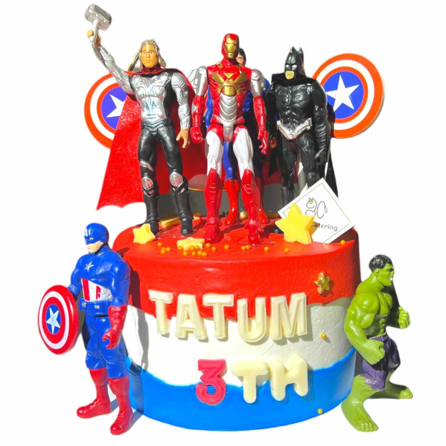 復仇者聯盟主題蛋糕