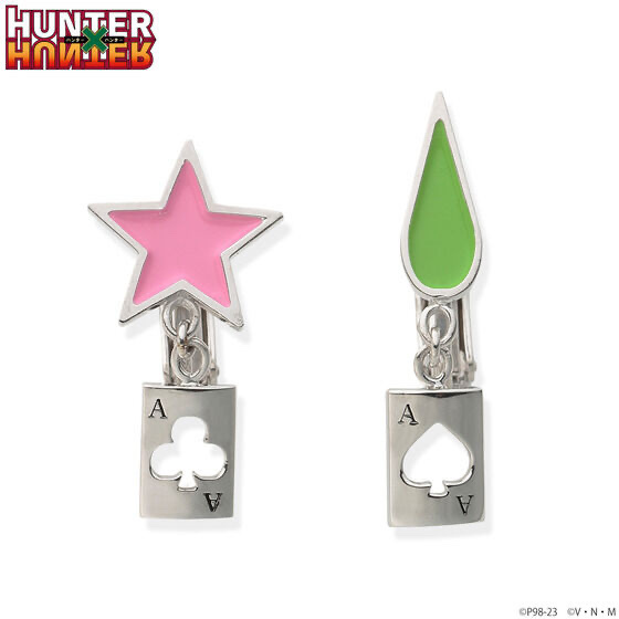 222078 Pbandai 預訂2025/3月 HUNTER×HUNTER　イヤリング ヒソカモチーフ 耳環（夾耳）