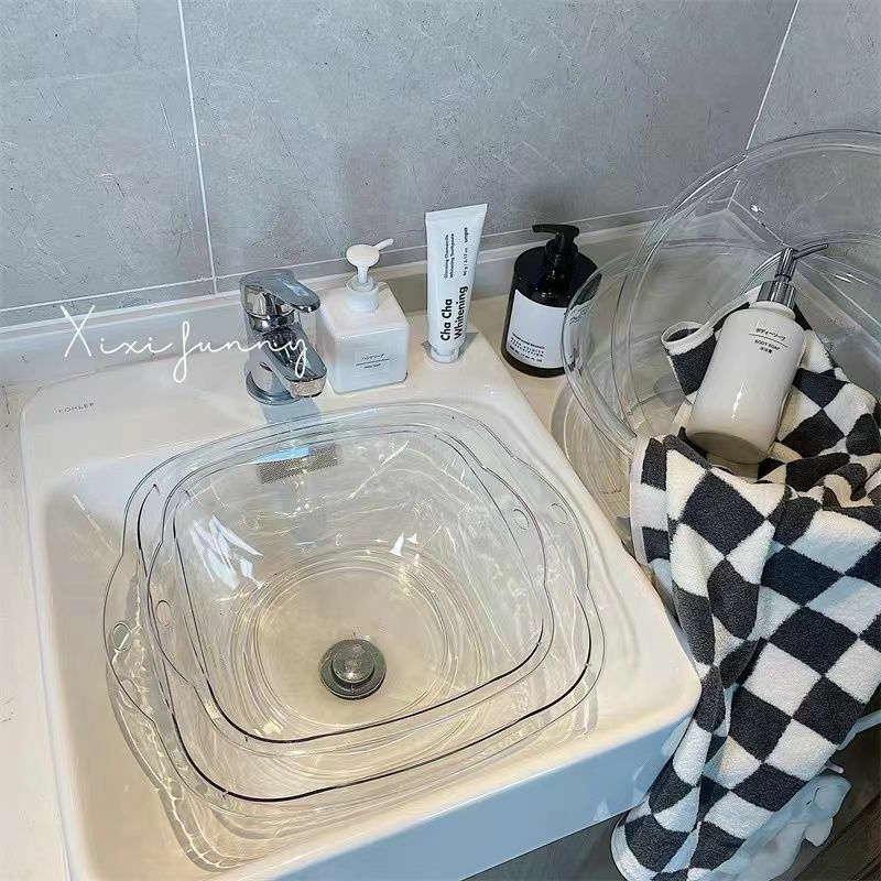 Transparent washbasin