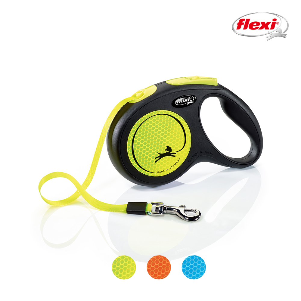 flexi 飛萊希 | 炫光系列-帶狀伸縮牽繩