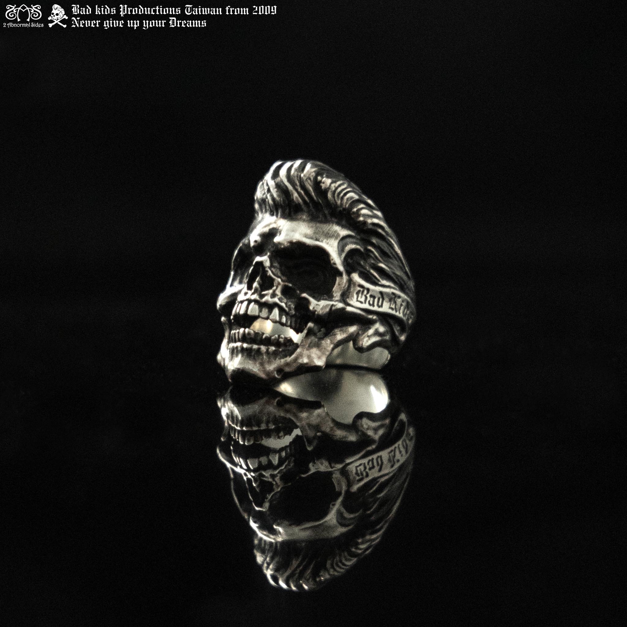 BAD KIDS 惡童 23S/S Bad kids Skull ring (客製預定商品)