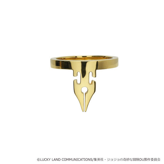 Pbandai 預訂2024/6月 【JAM HOME MADE コラボ】ジョジョの奇妙な冒険　ダイヤモンドは砕けない　岸辺露伴　Gペンモチーフリング JAM HOME MADE X JOJO 奇妙之冒險 岸邊露伴 戒指