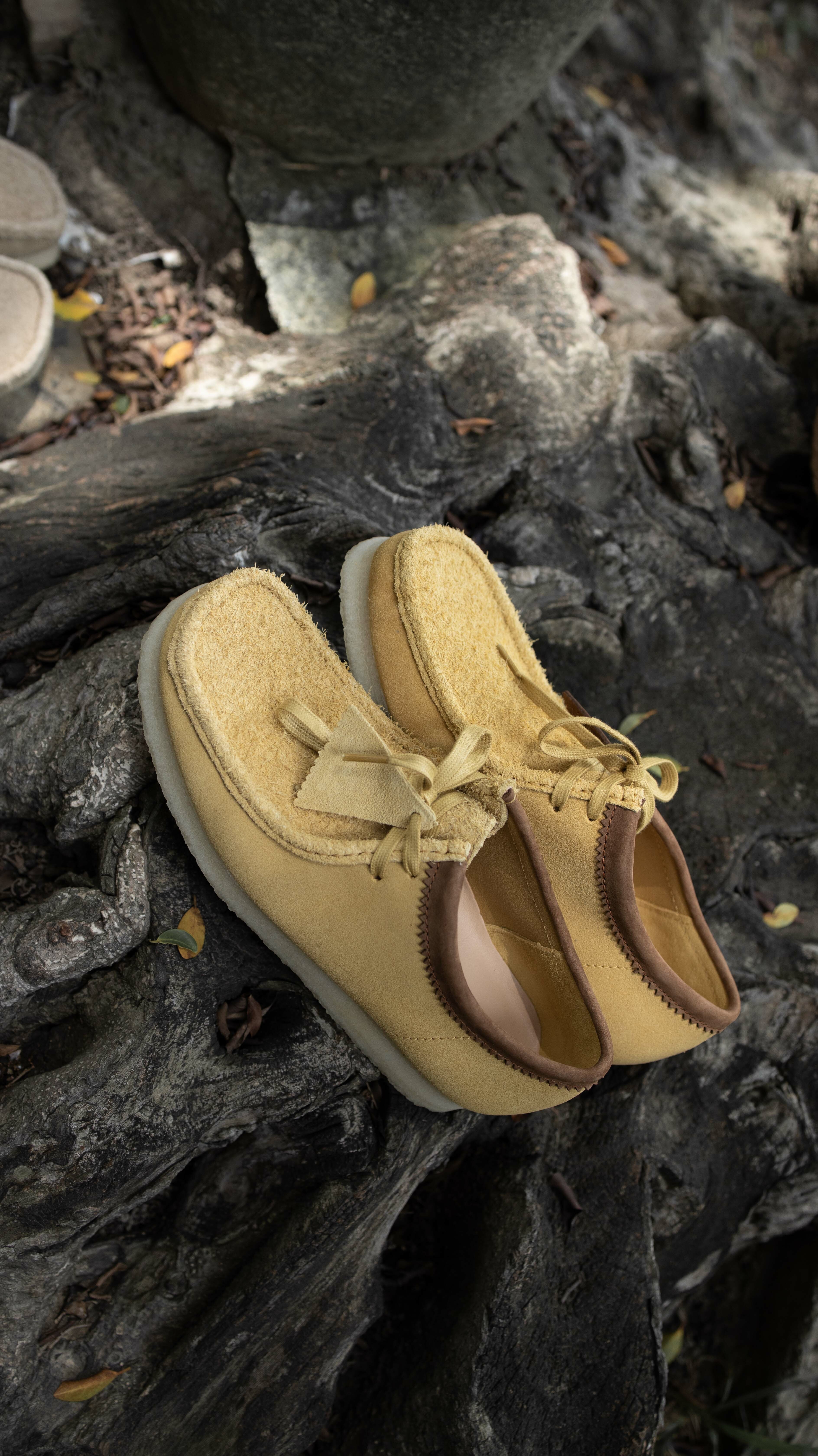 Clarks Wallabee Originals 黃色