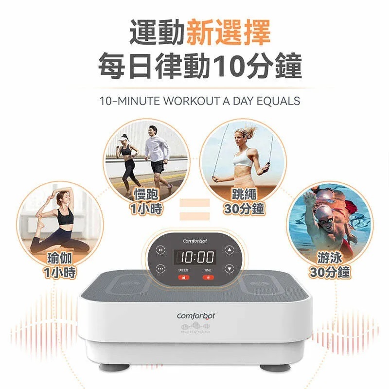 Comforbot|全身共頻無耗能高效運動健體有氧活血溫控家用律動機 🧘🏻‍♀️