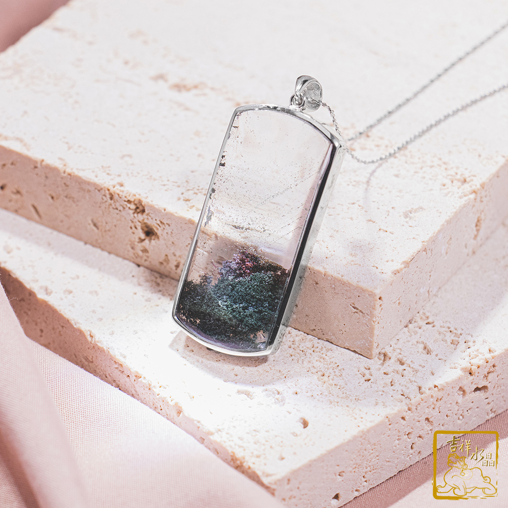 綠幽靈無事牌墜 22g 平衡健康