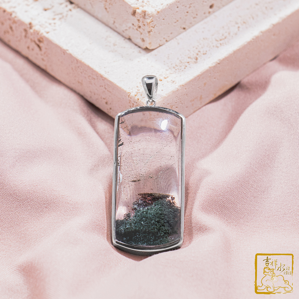 綠幽靈無事牌墜 22g 平衡健康