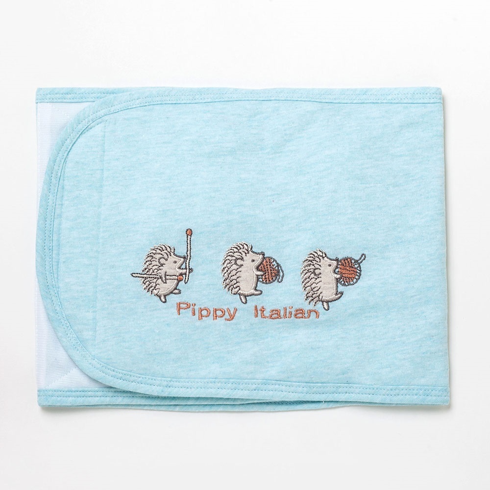 PIPPY冬日暖暖小刺蝟樂隊肚圍 藍