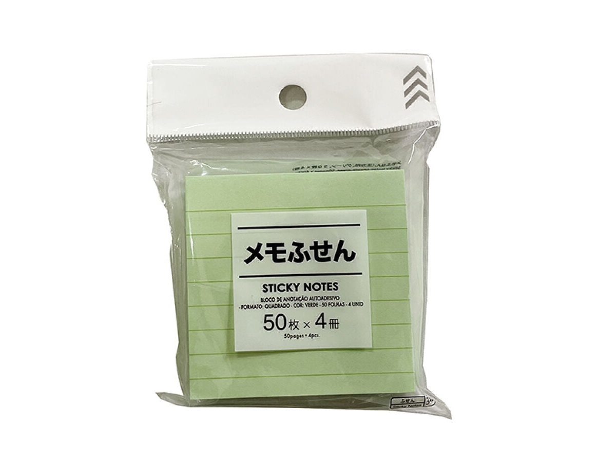 便利貼/綠 50枚 4入