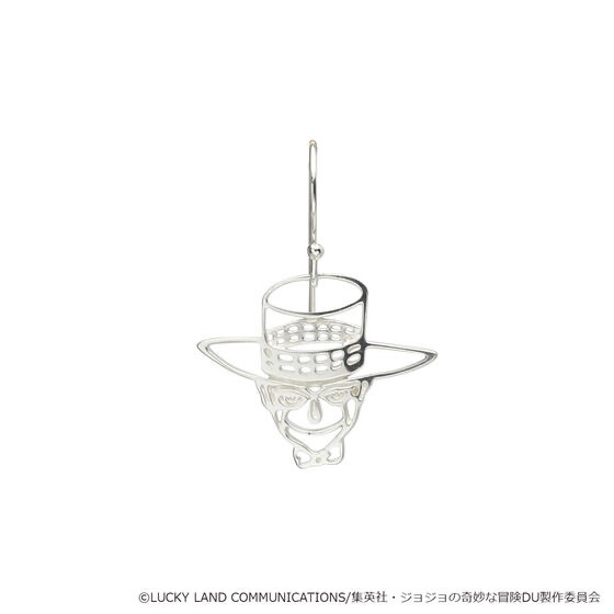 Pbandai 預訂2024/6月 【JAM HOME MADE 】ジョジョの奇妙な冒険　ダイヤモンドは砕けない 岸辺露伴　ヘブンズ・ドアーピアス（片耳用） JAM HOME MADE X JOJO 奇妙之冒險 岸邊露伴 單隻耳環