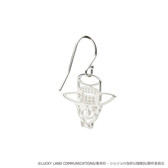 Pbandai 預訂2024/6月 【JAM HOME MADE 】ジョジョの奇妙な冒険　ダイヤモンドは砕けない 岸辺露伴　ヘブンズ・ドアーピアス（片耳用） JAM HOME MADE X JOJO 奇妙之冒險 岸邊露伴 單隻耳環