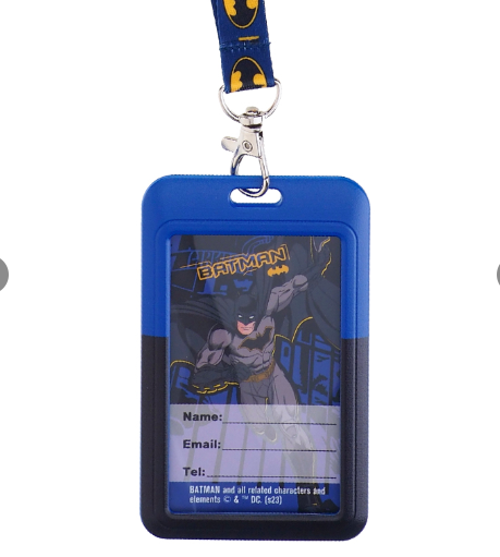 蝙蝠俠 八達通套連頸繩 A007-B1-7752-2