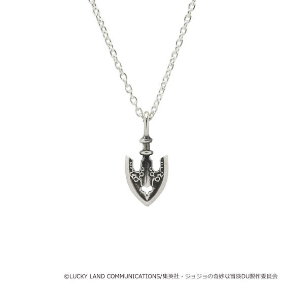 Pbandai 預訂2024/6月 【JAM HOME MADE コラボ】ジョジョの奇妙な冒険　ダイヤモンドは砕けない　 スタンドの矢ネックレス JAM HOME MADE X JOJO 奇妙之冒險 頸鏈