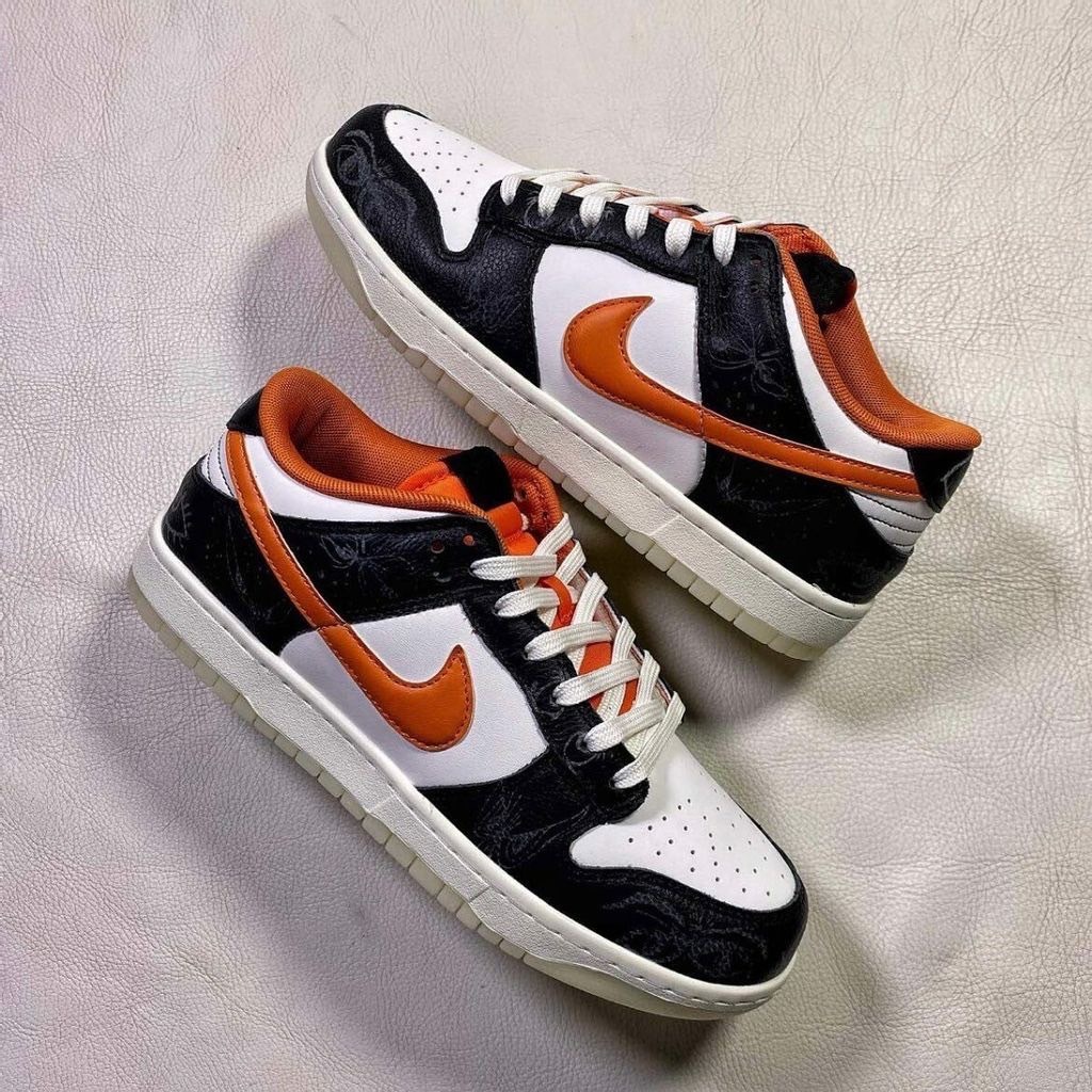 Nike Dunk Low Halloween 萬聖節夜光 黑橘 黑橙 皮革休閒鞋 男鞋 DD3357-100