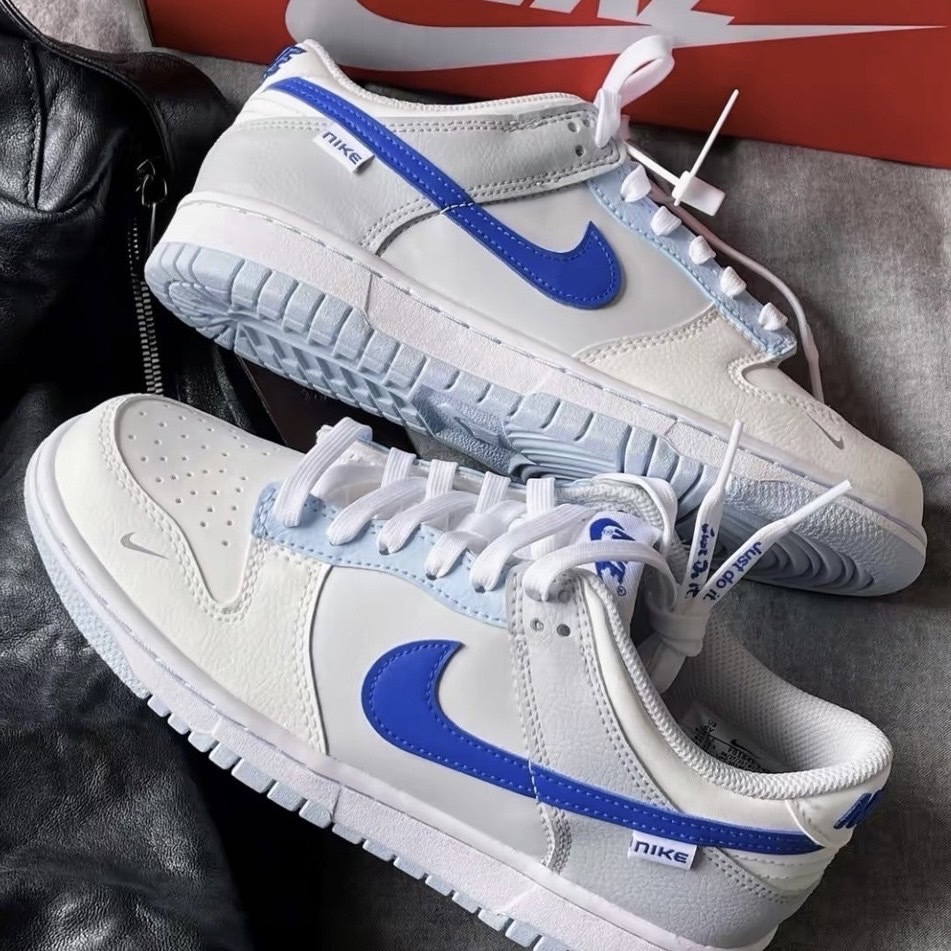 Νike Dunk Low GS Ivory Hyper Royal 海鹽藍 藍白 大童 FB1843-141