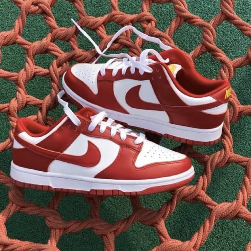 Nike Dunk Low Retro "Gym Red" 芝加哥配色 白紅 荔枝 男鞋 DD1391-602