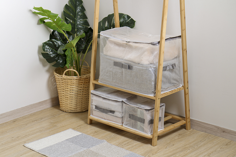 折疊式透明收納袋/50x30x36cm