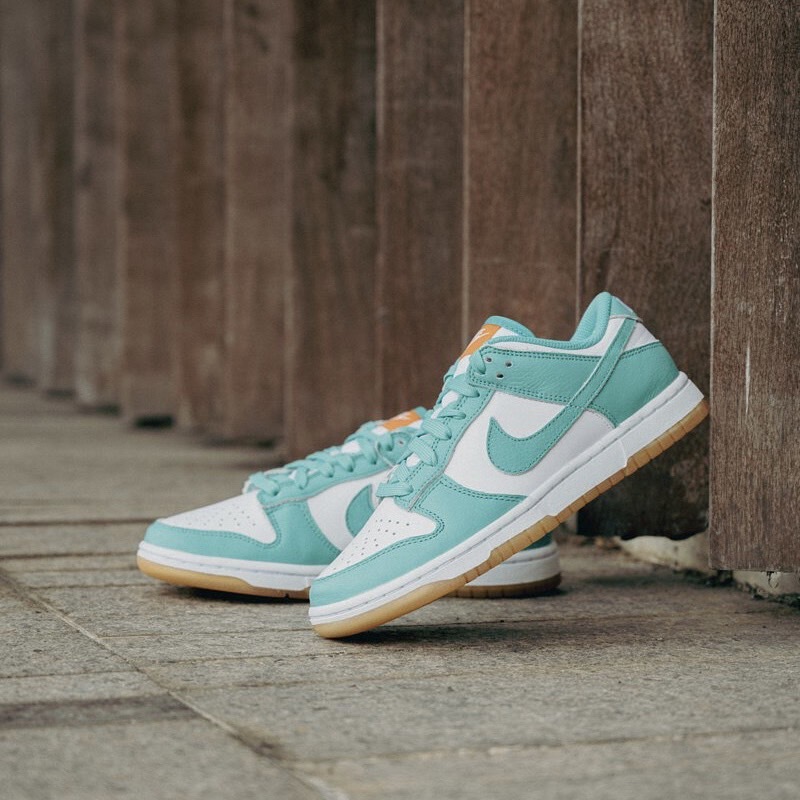 Nike Dunk Low "Teal Zeal" 湖水綠 白綠 泰瑞 水鴨青 女鞋 DV2190-100