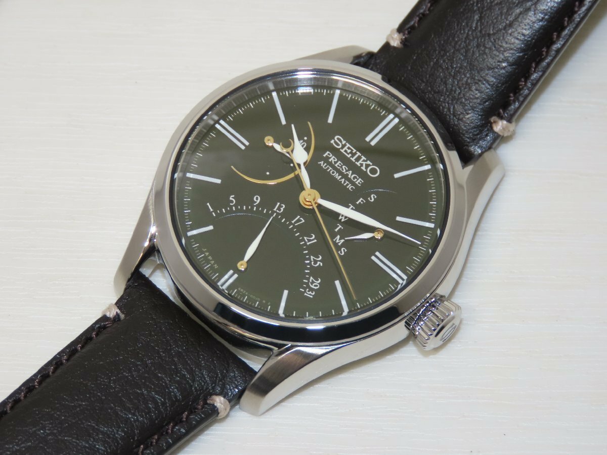 SEIKO PRESAGE PRESTIGE LINE LIMITED EDITION SARD015 SPB295J1 日本版 JDM Urushi 漆 Lacquer 墨綠色 綠色 Dark Green 日本製造 SARD015 SPB295Made in Japan 經典