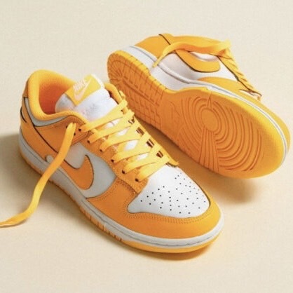 Nike Dunk Low "Laser Orange" 激光橙 柳丁配色 白鮮黃 女鞋 DD1503-800