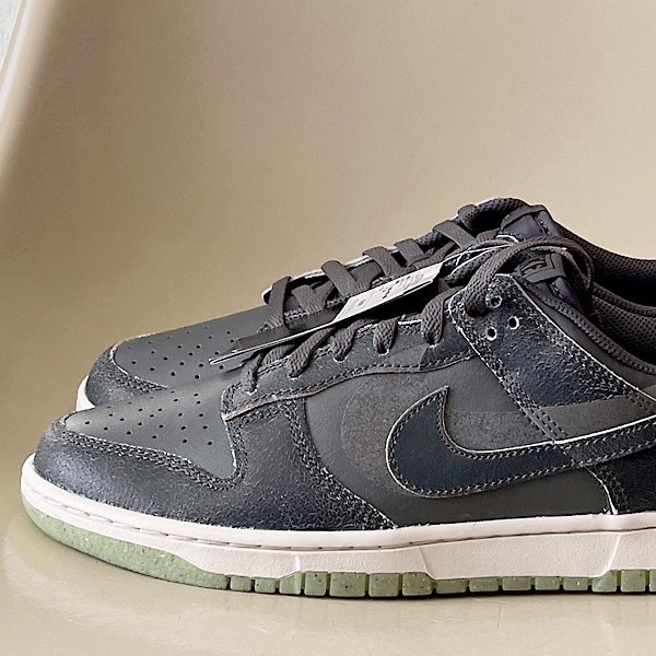 Nike Dunk Low Retro PRM 萬聖節 灰綠 麂皮 環保材質 男鞋 DQ7681-001