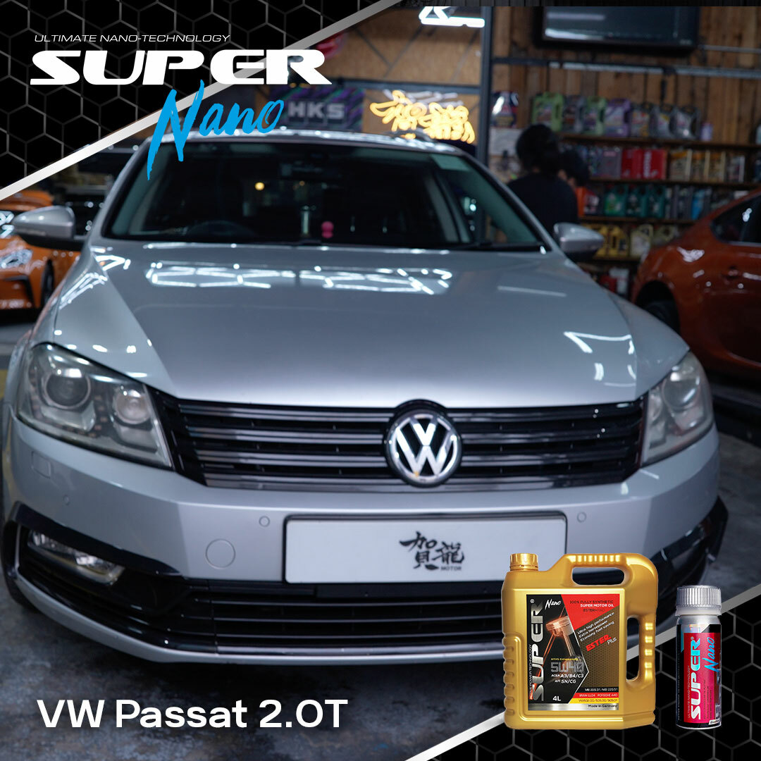 VW Passat 2.0T – Super Nano Motor Oil Package