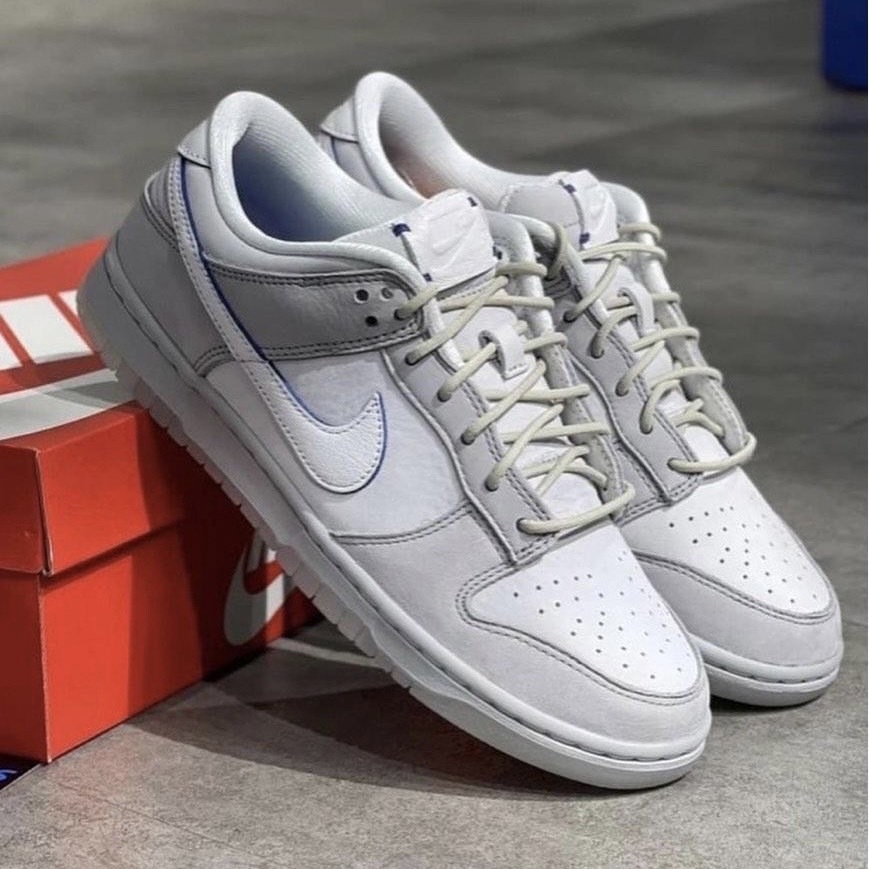 Nike Dunk Wolf "Premium" 灰白 淺灰 皮革 絨面 水晶底 果凍底 DX3722-001