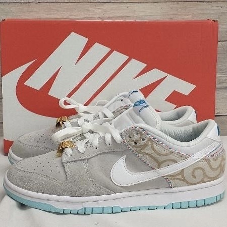 Nike Dunk Low SE Barber Shop 藍灰棕 龍抬頭 理髮店 男鞋 DH7614-500
