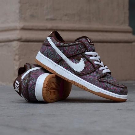 Nike SB Dunk Low BROWN PAISLEY 棕白 腰果花變形蟲 撕斯樂 DH7534-200