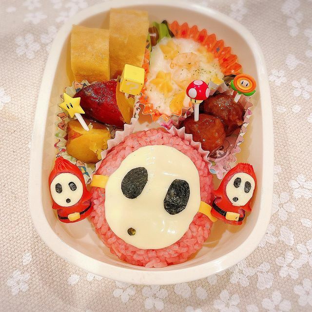 日本限定🇯🇵 SUPER MARIO 瑪利歐 便當裝飾 叉子 8個一組 / 預購