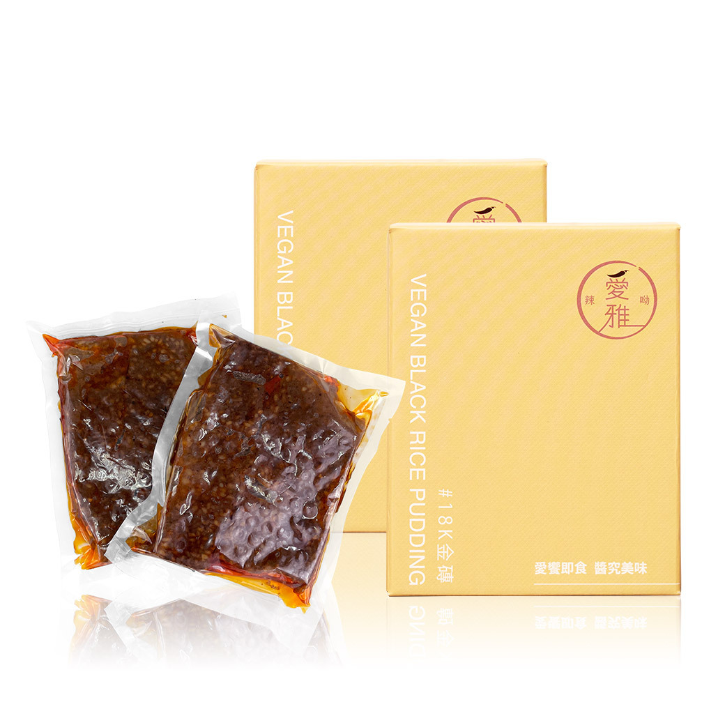 【愛雅辣呦】18K金磚(2包/盒) 嚴選特等壽司米 陳年糯米 秘製配方 麻辣18香基底 加熱即食