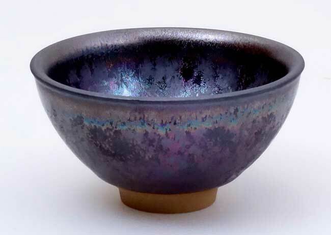 alt="鹿港窯禮品館│曜變虹彩金天目釉中杯【嚴選版】"