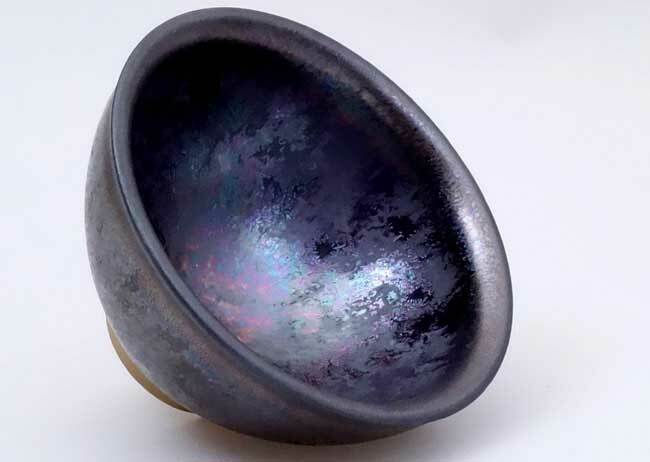 alt="鹿港窯禮品館│曜變虹彩金天目釉中杯【嚴選版】"