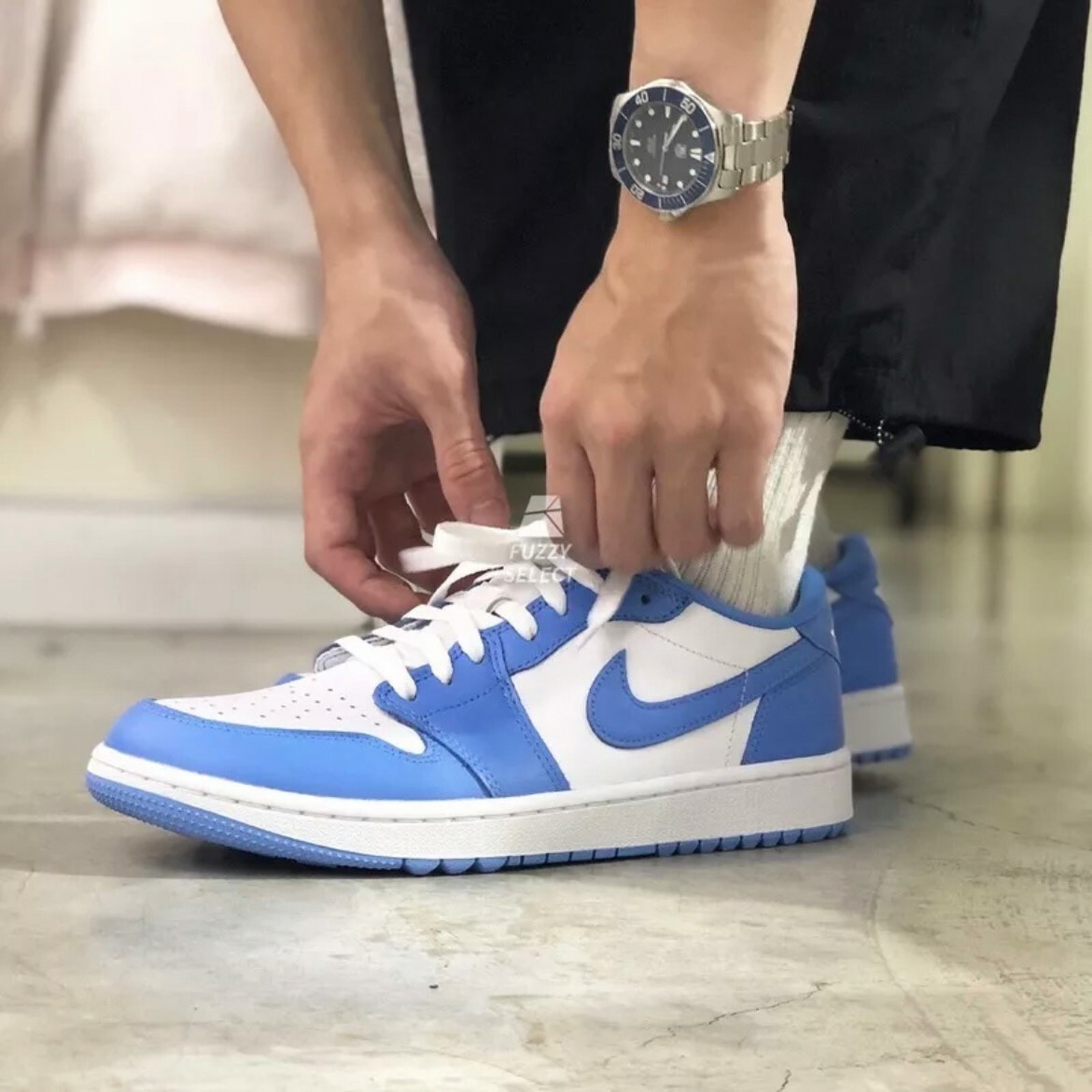 Nike Air Jordan 1 Low Golf UNC 北卡藍 白藍 高爾夫 DD9315-100