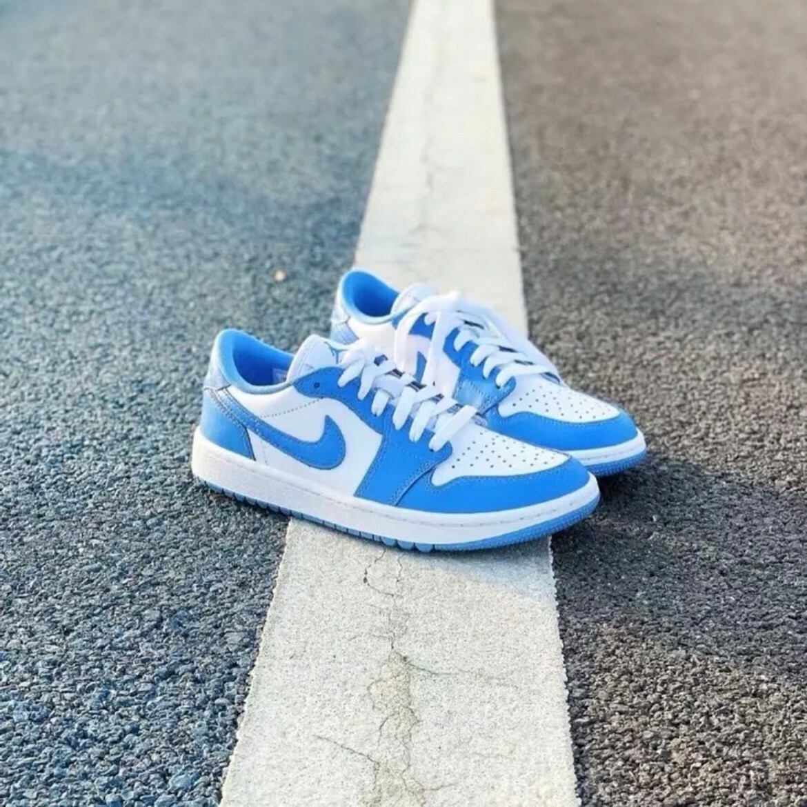 Nike Air Jordan 1 Low Golf UNC 北卡藍 白藍 高爾夫 DD9315-100