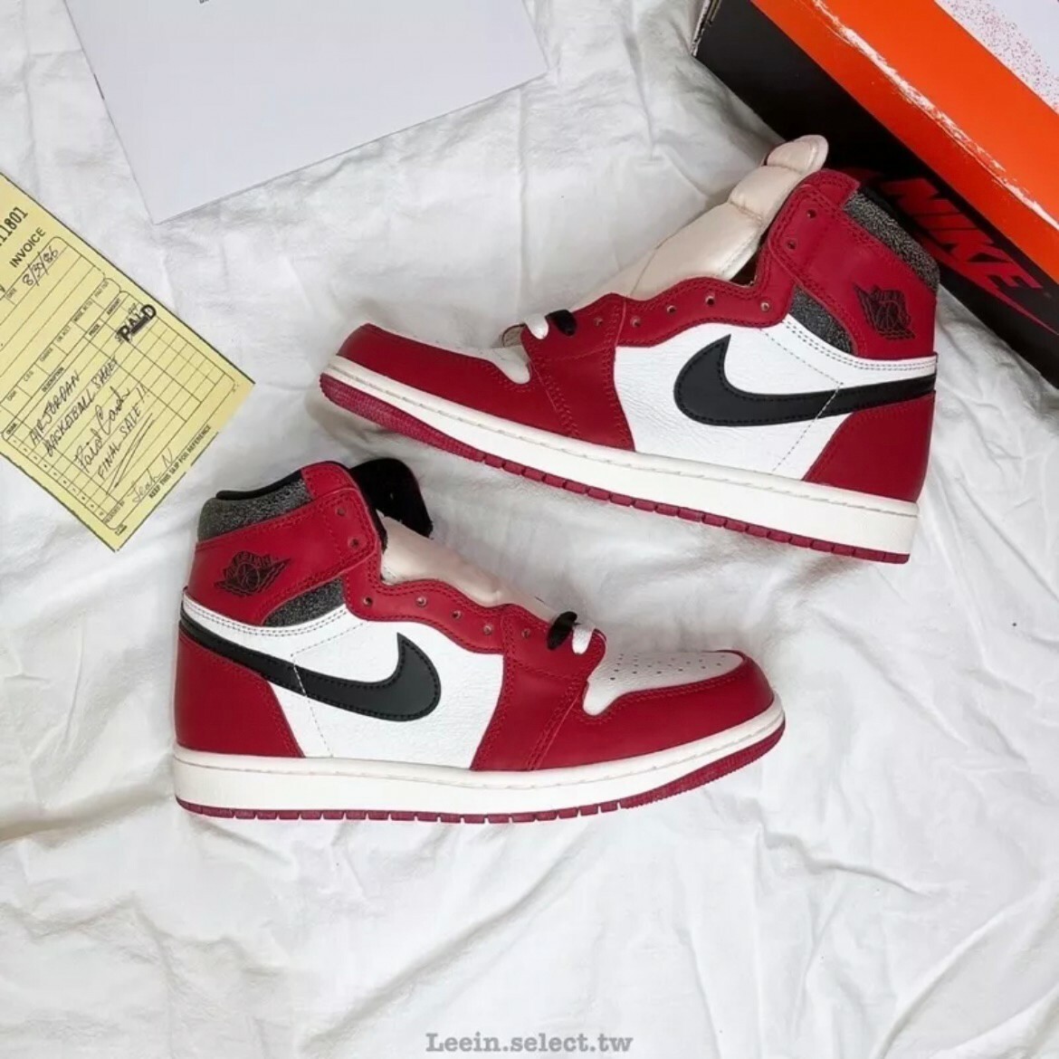 Nike Air Jordan 1 Retro High OG 芝加哥 白紅 2022 DZ5485-612