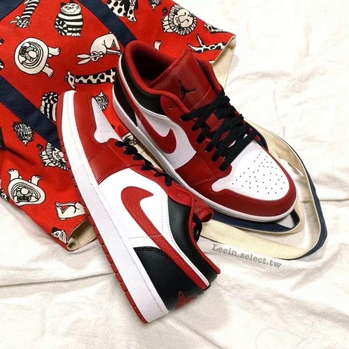 Nike Air Jordan 1 Low 經典 小芝加哥 紅腳趾 紅黑 AJ1