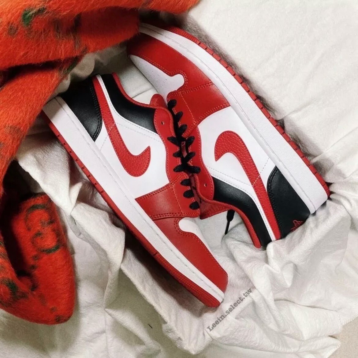 Nike Air Jordan 1 Low 經典 小芝加哥 紅腳趾 紅黑 AJ1