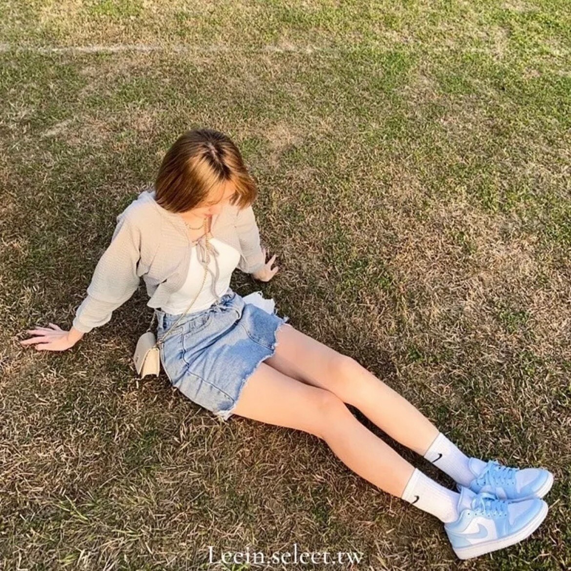 Nike Air Jordan 1 low Aluminum 北卡藍 寶寶藍 白藍 女鞋 DC0774-141