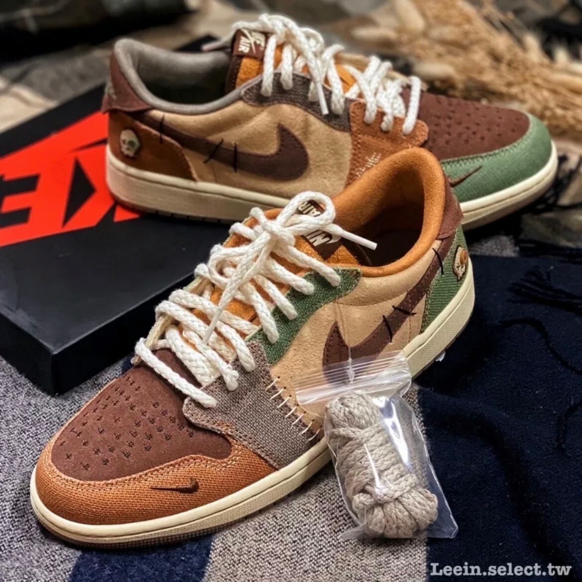 Nike Air Jordan 1 Low OG x Zion Williamson 聯名 巫毒娃娃 AJ1DZ7292-200