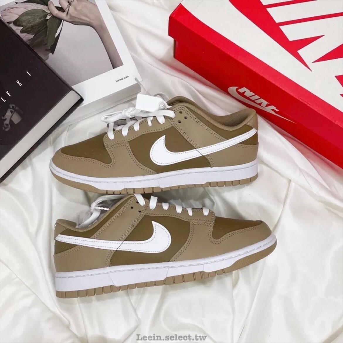 Nike Dunk Low Judge Grey 卡其棕 摩卡咖啡 巧克力 白勾 男鞋 DJ6188-200