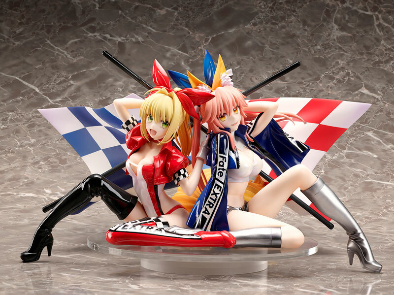 現貨 Plusone Fate/Extra 尼祿·克勞狄烏斯＆玉藻前 TYPE-MOON Racing Ver.