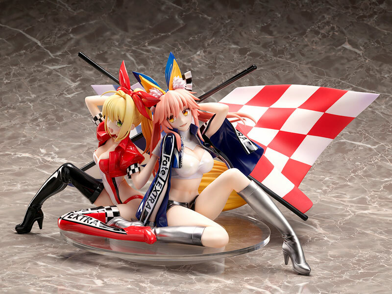 現貨 Plusone Fate/Extra 尼祿·克勞狄烏斯＆玉藻前 TYPE-MOON Racing Ver.