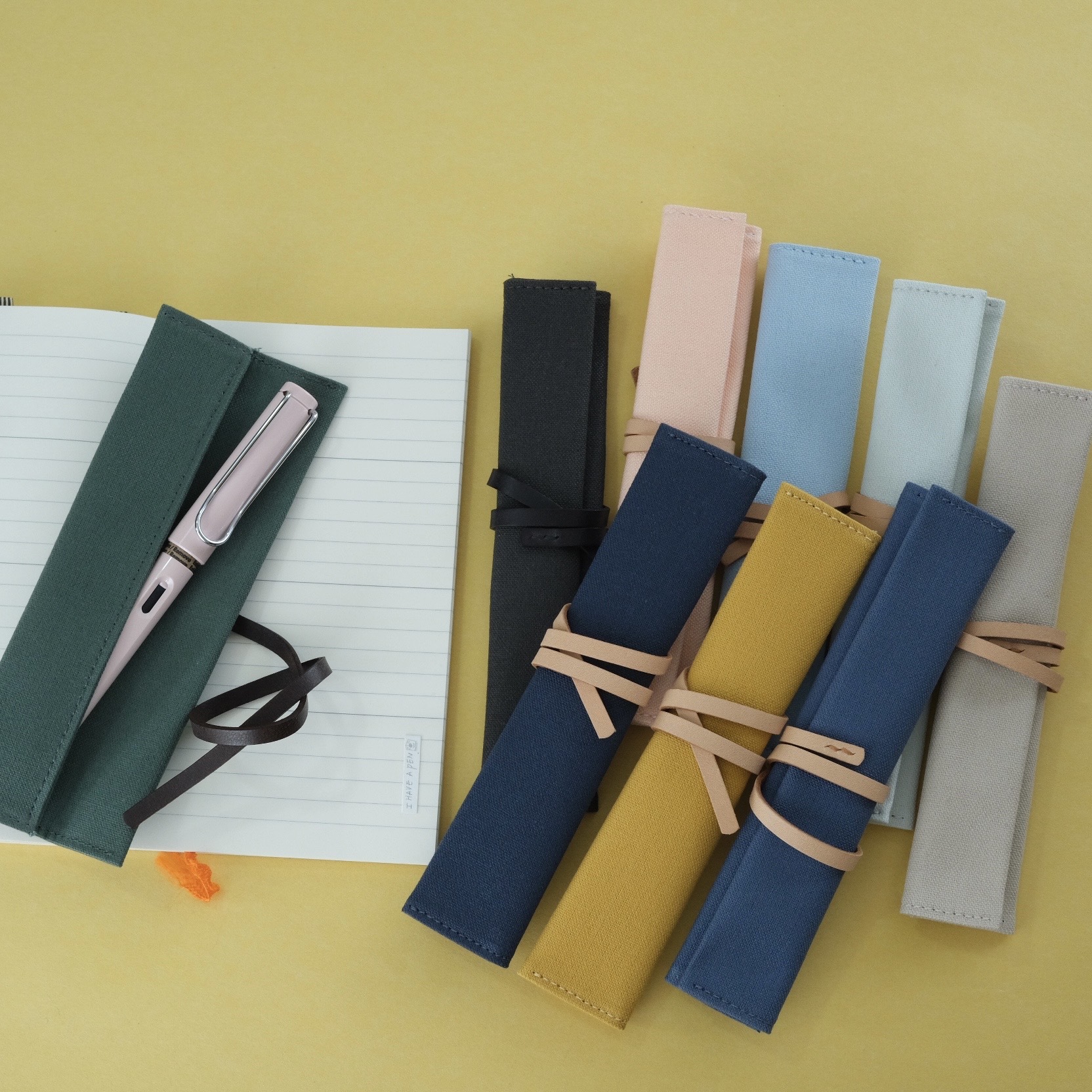 帆布筆袋｜M.seed 臺灣